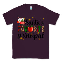 Plum santa's favorite principal Classic Tee - AdoDesignShop