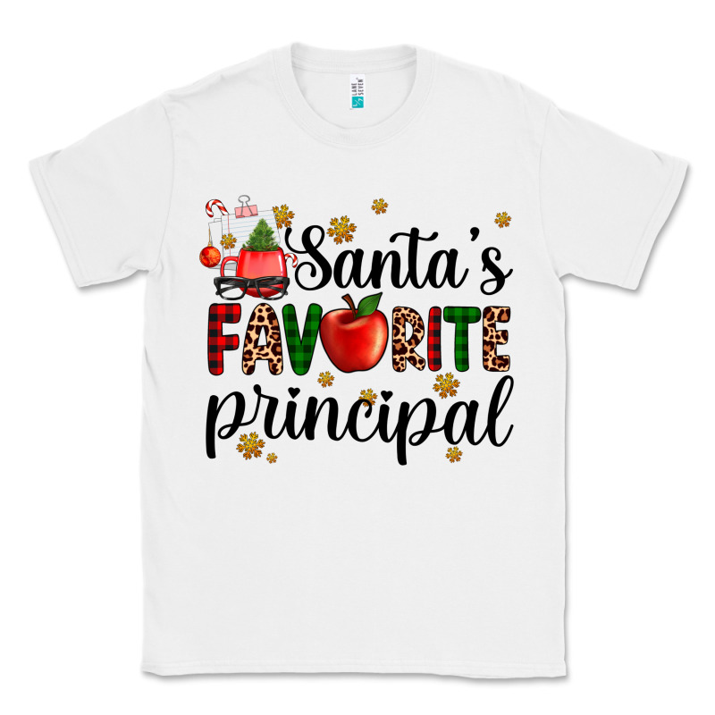 Santa's Favorite Principal Classic Tee by AdoDesignShop | Teevron