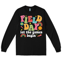 Black field day let the games begin Long Sleeve Tee - JahusDesignShop