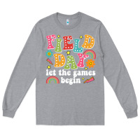 Heather Grey field day let the games begin Long Sleeve Tee - JahusDesignShop