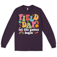 Plum field day let the games begin Long Sleeve Tee - JahusDesignShop