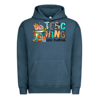 Pigment Midnight Navy teaching little pumpkins Urban Hoodie - CowGirlArtShop