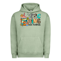 Pigment Oil Green teaching little pumpkins Urban Hoodie - CowGirlArtShop