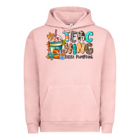 Pigment Salmon teaching little pumpkins Urban Hoodie - CowGirlArtShop