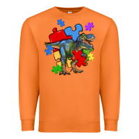 Carrot autism t rex Premium Sweatshirt - Artiststas