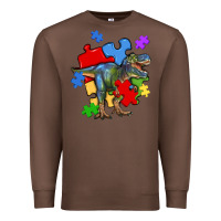 Chestnut autism t rex Premium Sweatshirt - Artiststas