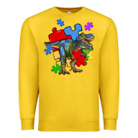 Lemon autism t rex Premium Sweatshirt - Artiststas