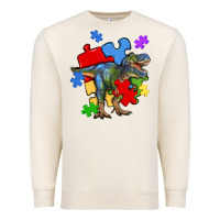 Sandshell autism t rex Premium Sweatshirt - Artiststas
