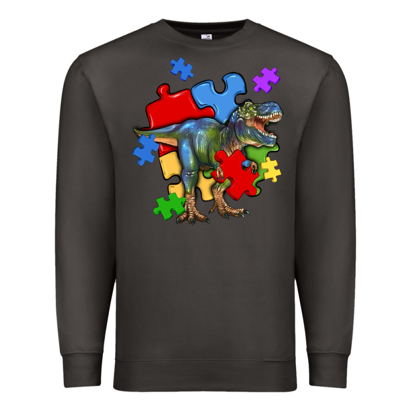 Autism T Rex Premium Sweatshirt by Artiststas | Teevron