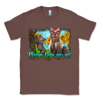 Chestnut mama bear sees all with sunflowers Classic Tee - Artiststas