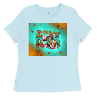 Baby Blue birthday diva Ladies Tee - RanaPortraitStore