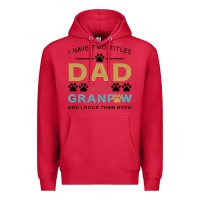 Cardinal i have two titles dad and grandpa Premium Hoodie - Bettercallsaul