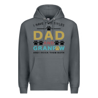 Rock i have two titles dad and grandpa Premium Hoodie - Bettercallsaul