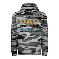 Slate Camo i have two titles dad and grandpa Premium Hoodie - Bettercallsaul