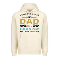 Tofu i have two titles dad and grandpa Premium Hoodie - Bettercallsaul