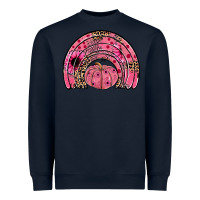 Navy pumpkin ribbon rainbow Heavyweight Sweatshirt - JahusDesignShop