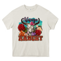 Cream always ranchy Heavy Core Tee - Zillion Design Studio