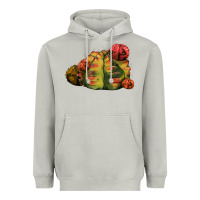 Moon Dust Gymnocalycium Variegated Cactus Heavyweight Hoodie - LillyAllenDesigns