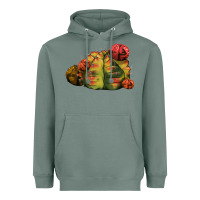 Sage Gymnocalycium Variegated Cactus Heavyweight Hoodie - LillyAllenDesigns