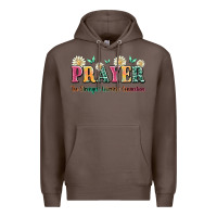 Coffee prayer the strongest wireless connection Premium Hoodie - JahusDesignShop
