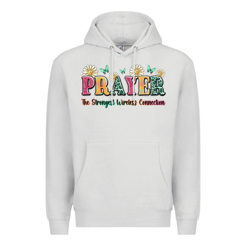Prayer The Strongest Wireless Connection Premium Hoodie by JahusDesignShop | Teevron