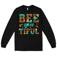Black Western Bee You Tiful Bee Long Sleeve Tee - LillyAllenDesigns