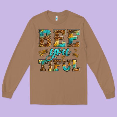 Western Bee You Tiful Bee Long Sleeve Tee Designed By Lillyallendesigns