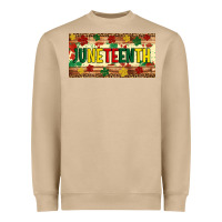 Mushroom juneteenth licence plate template Heavyweight Sweatshirt - Artiststas