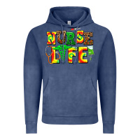 Vintage Denim juneteenth nurse life Vintage Hoodie - AdoDesignShop