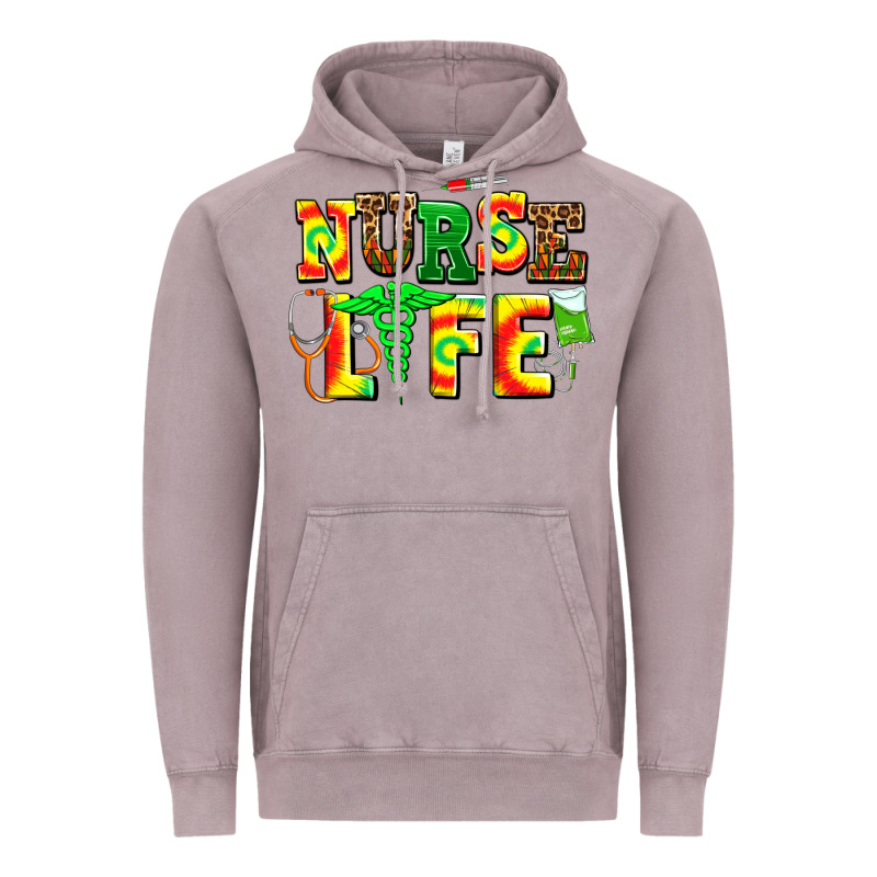 Juneteenth Nurse Life Vintage Hoodie by AdoDesignShop | Teevron