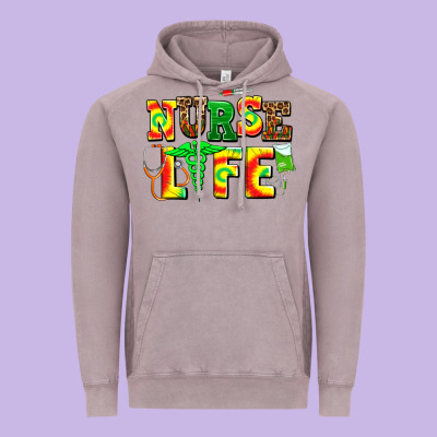 Juneteenth Nurse Life Vintage Hoodie Designed By Adodesignshop