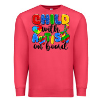 Cardinal child with autism on board Premium Sweatshirt - Artiststas