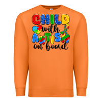 Carrot child with autism on board Premium Sweatshirt - Artiststas