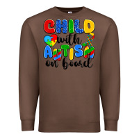 Chestnut child with autism on board Premium Sweatshirt - Artiststas
