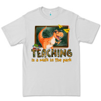 Dove Grey teaching is a walk in the park Premium Tee - texasbilliewilder