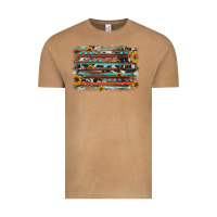 Vintage Camel sunflower gemstone background Vintage Tee - JahusDesignShop