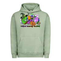 Pigment Oil Green cna certified nursing assistant halloween Urban Hoodie - CowGirlArtShop
