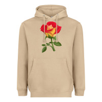 Mushroom Ketchup And Mustard Rose Heavyweight Hoodie - LillyAllenDesigns