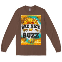 Chestnut bee nice or buzz off Long Sleeve Tee - LillyAllenDesigns