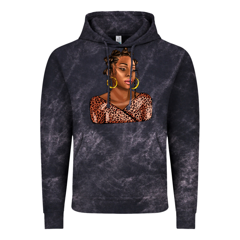 Afro Woman Vintage Hoodie by AdoDesignShop | Teevron