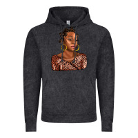 Vintage Black afro woman Vintage Hoodie - AdoDesignShop