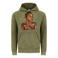 Vintage Olive afro woman Vintage Hoodie - AdoDesignShop