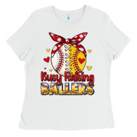White busy raising ballers Ladies Tee - JahusDesignShop