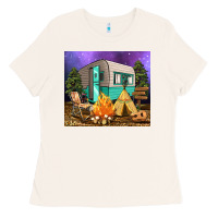 Bone camping Ladies Tee - RanaPortraitStore