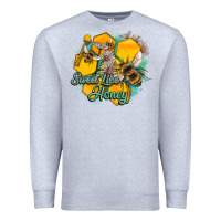 Heather Grey sweet like honey Premium Sweatshirt - Artiststas