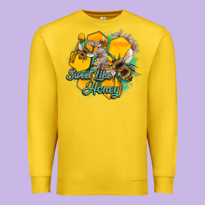 Sweet Like Honey Premium Sweatshirt Designed By Artiststas
