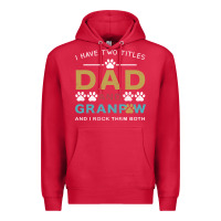 Cardinal i have two titles dad and grandpa Premium Hoodie - Bettercallsaul