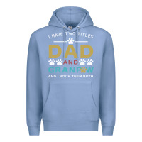 Colony Blue i have two titles dad and grandpa Premium Hoodie - Bettercallsaul