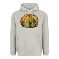Moon Dust Gymnocalycium Variegated Cactus Heavyweight Hoodie - LillyAllenDesigns
