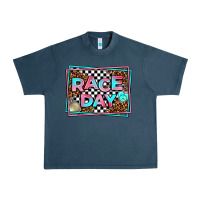 Midnight Navy race day Urban Heavy Tee - AdoDesignShop